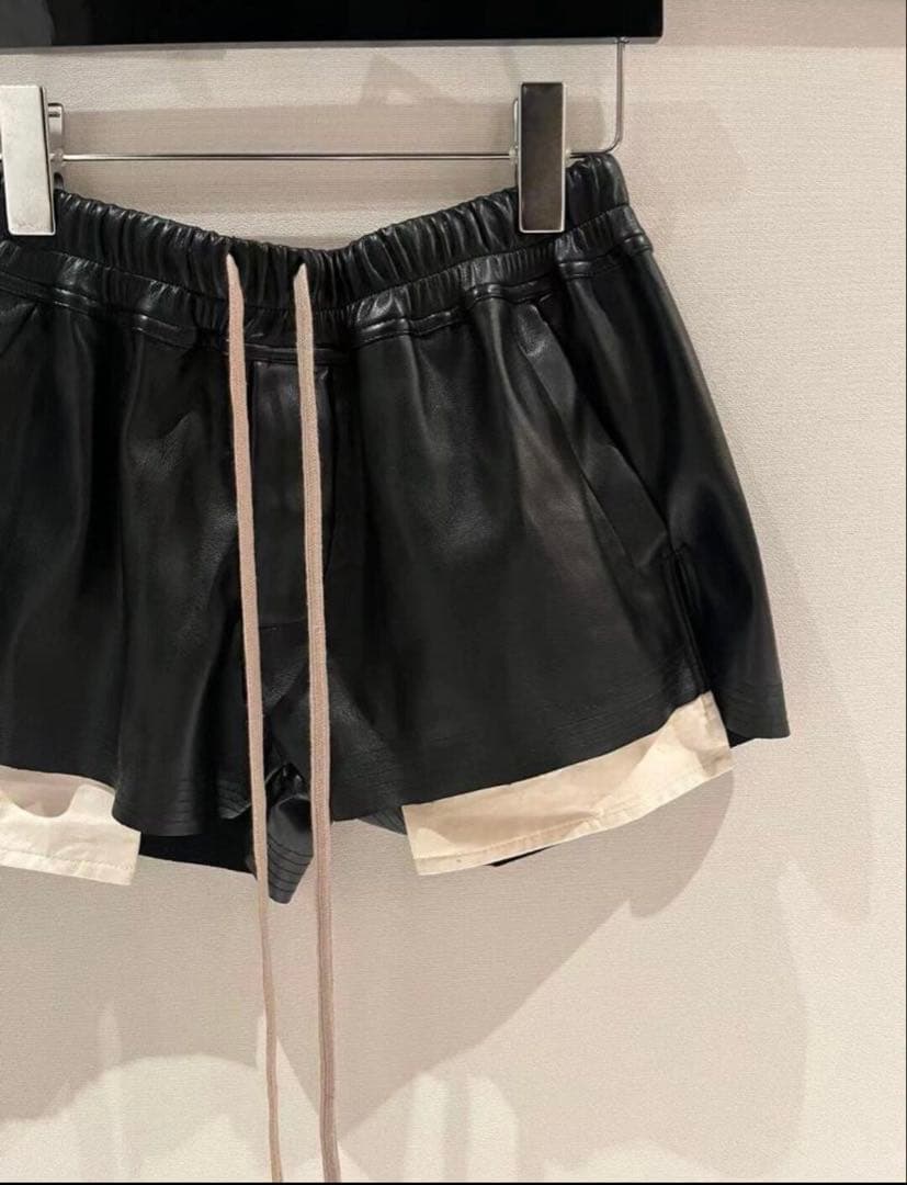 RICK OWENS Hollywood Fog Boxer ショートパンツ