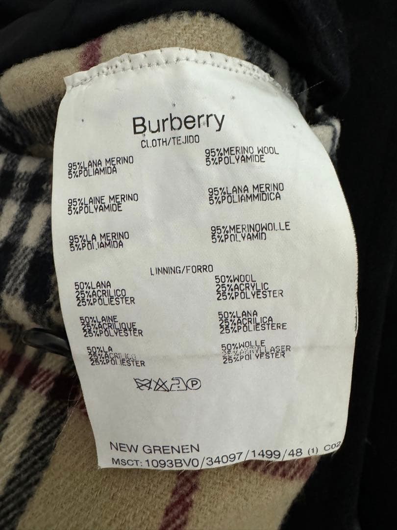 【free】BURBERRY LONDON ウールコート