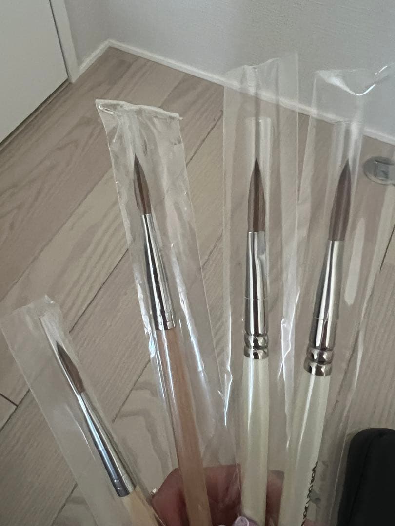 スカルプマスター ネイルアート用ブラシ 4本セット