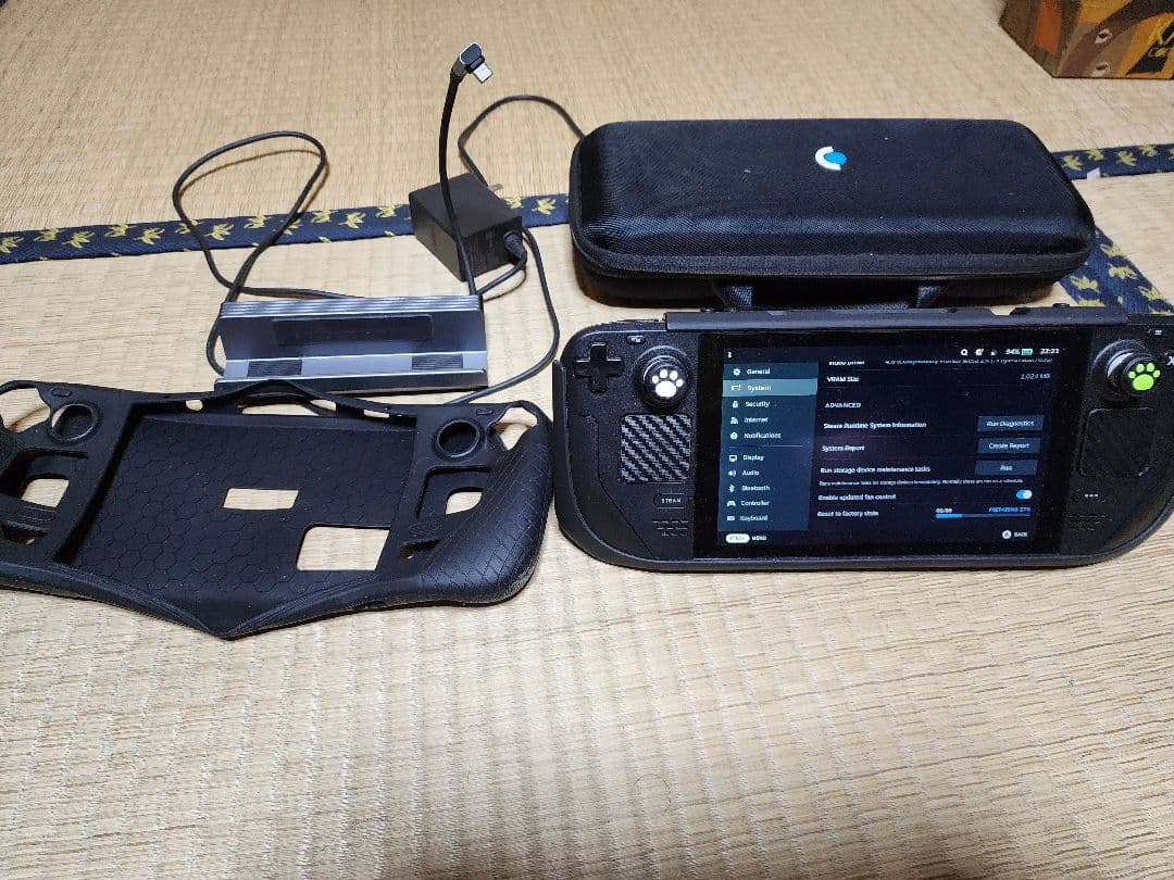 steam deck 512GB マイクロSD256GB　おまけ付き(元箱なし)