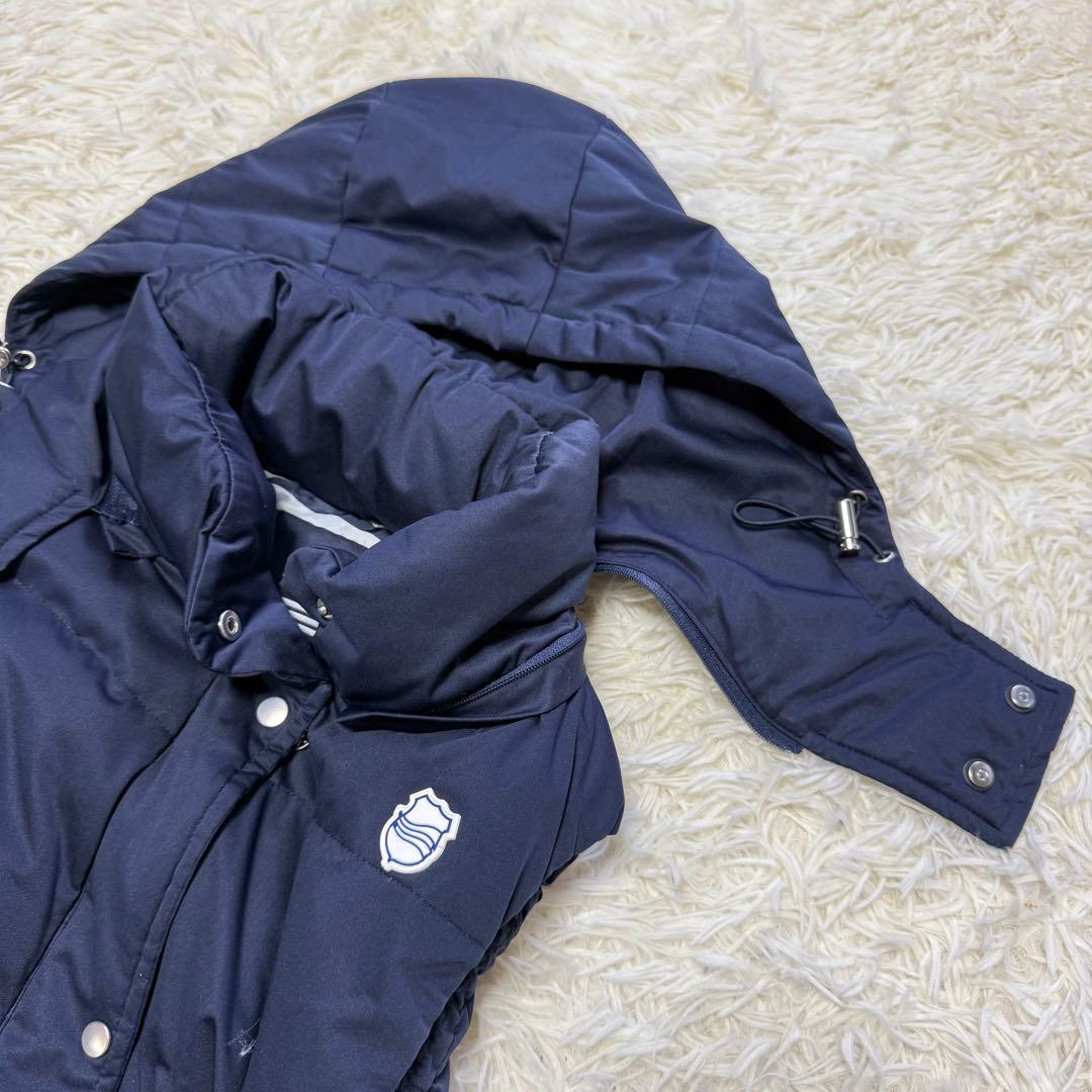 【ムータマリン】美品 ダウンベスト ネイビー Mサイズ レディース 2way