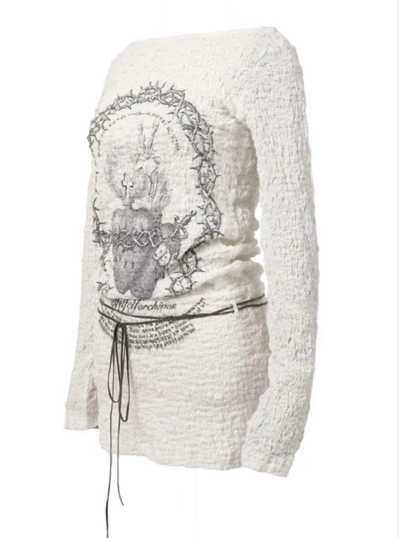 elfelfelfarchives ワンピース ロングスリーブドレス