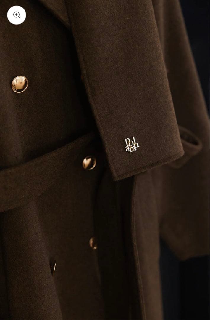 Polaura MANY WAYウールロングトレンチコート