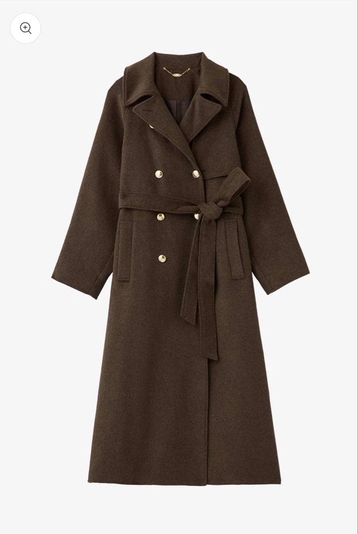 Polaura MANY WAYウールロングトレンチコート