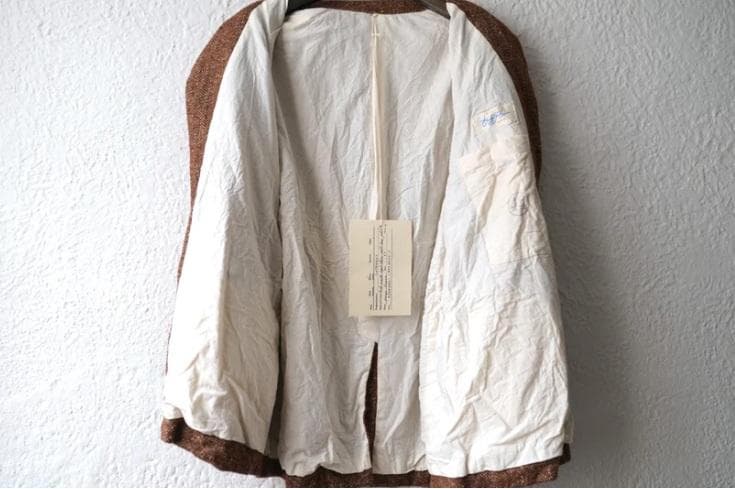 【新品】ザ クルーキットテーラー ジャケット 46 オレンジブラウン