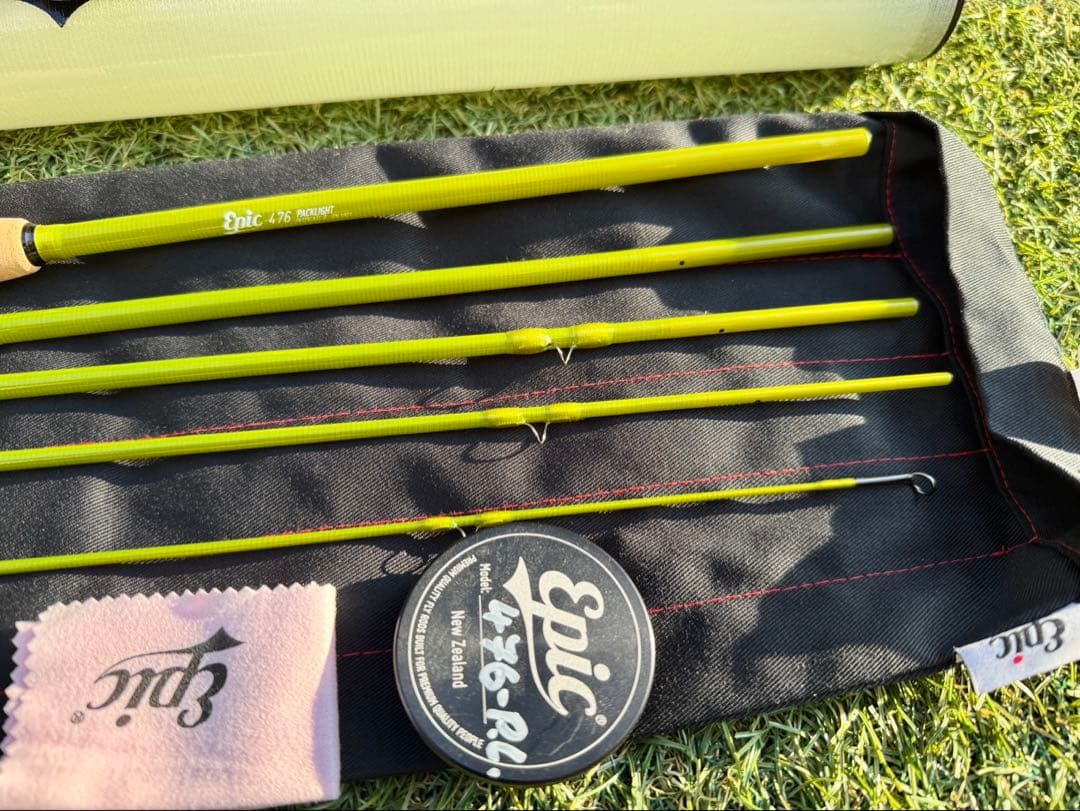 【美品】エピック パックライト #4 7'6 5ピース