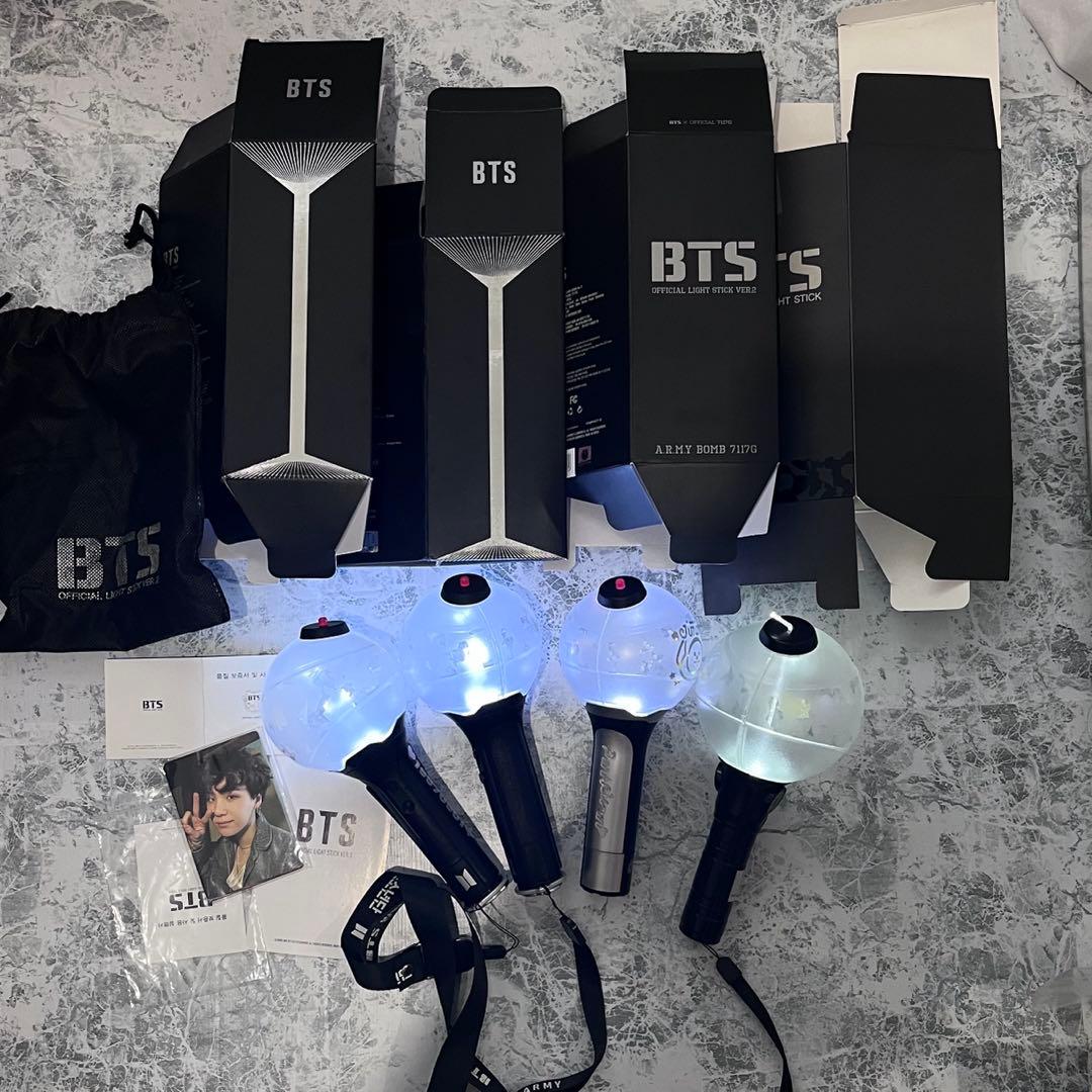 アミボム　BTS ペンライト 防弾少年団 おまけ付き
