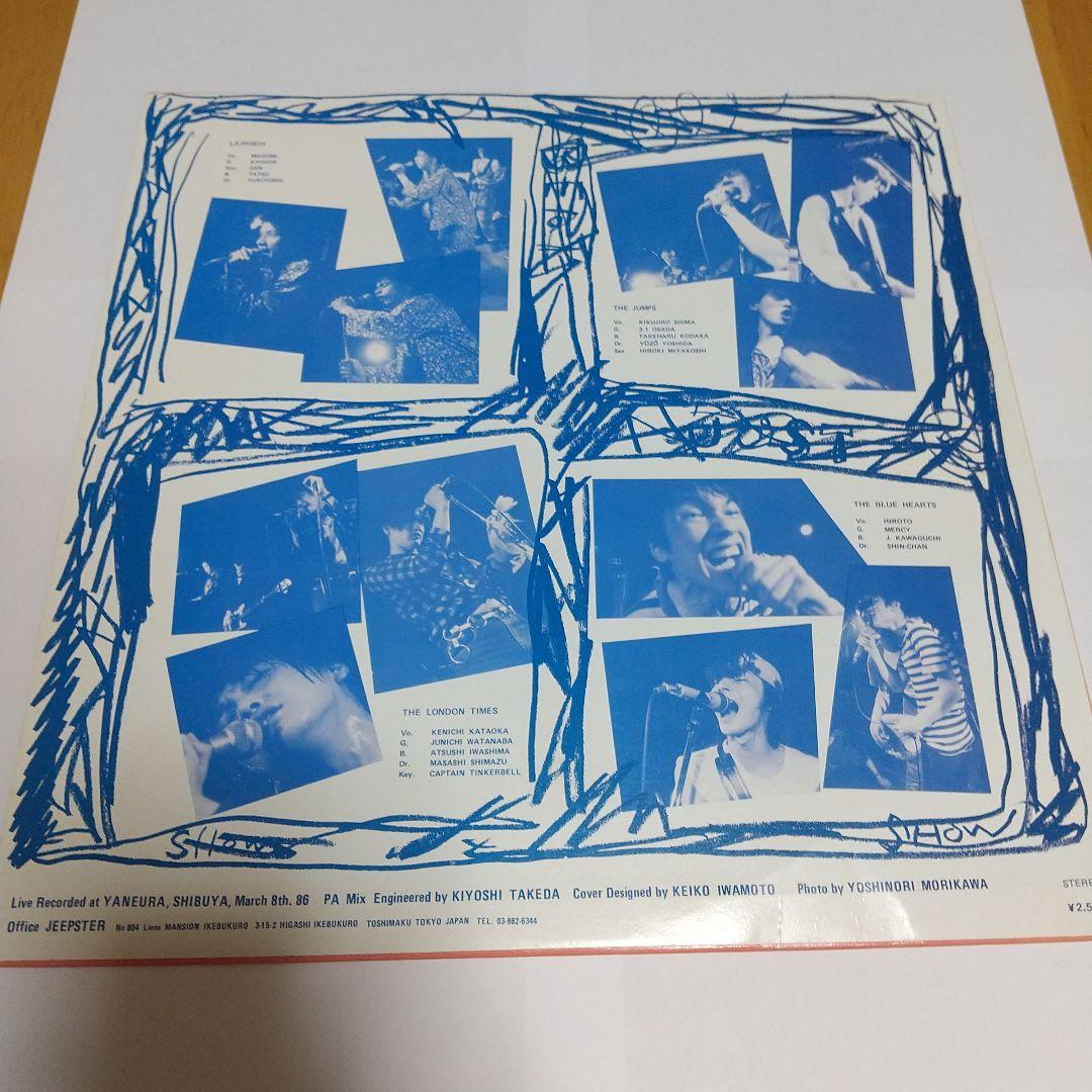 貴重　JUST A BEAT SHOW レコード アナログ ブルーハーツ