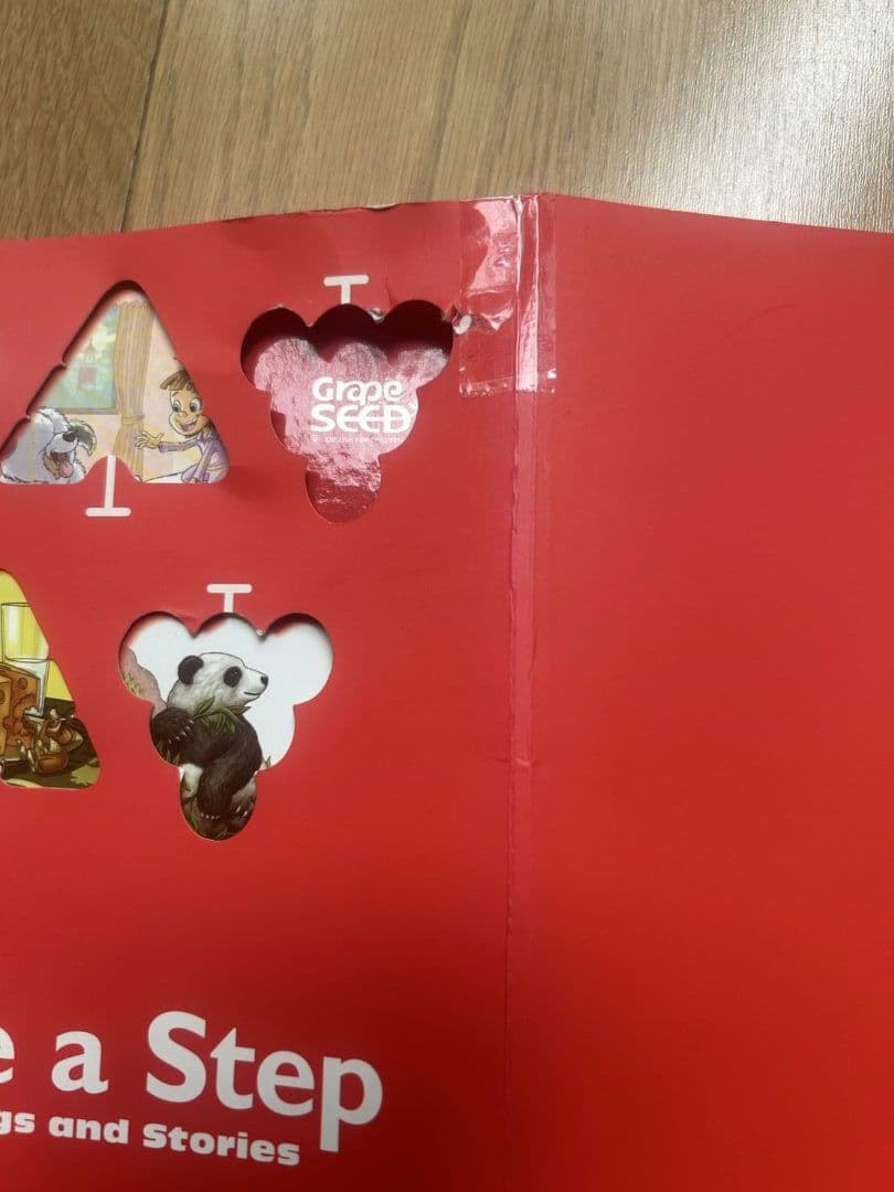 GrapeSEED英語教材 Unit 1〜7　テキスト+CD+DVD