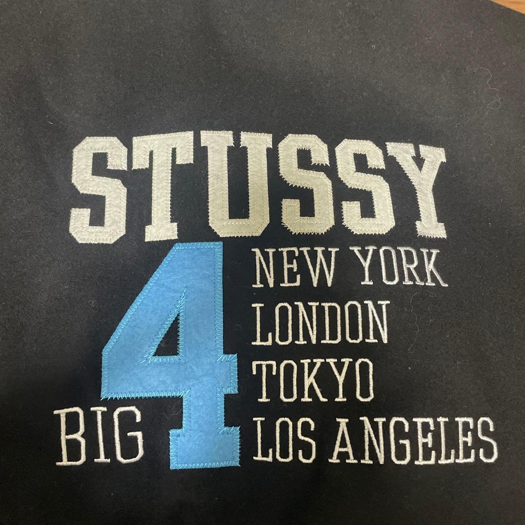 ステューシー　BIG4　スタジャン Mサイズ ブラック