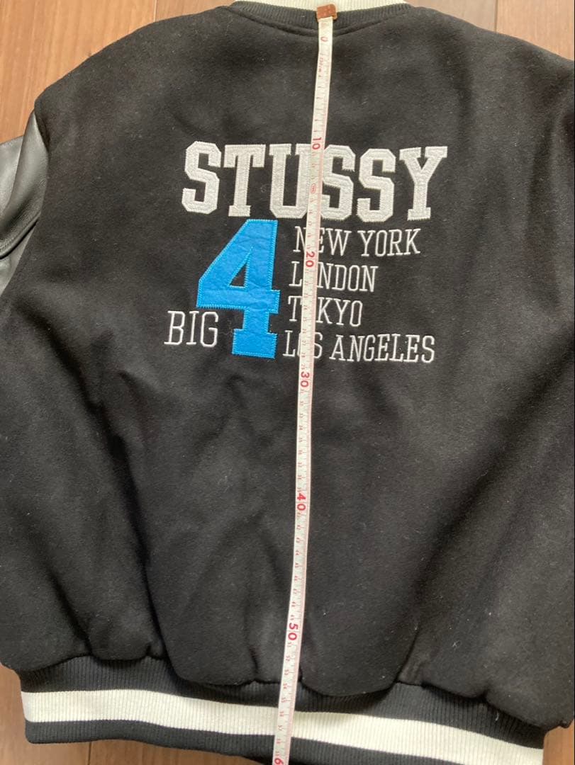 ステューシー　BIG4　スタジャン Mサイズ ブラック