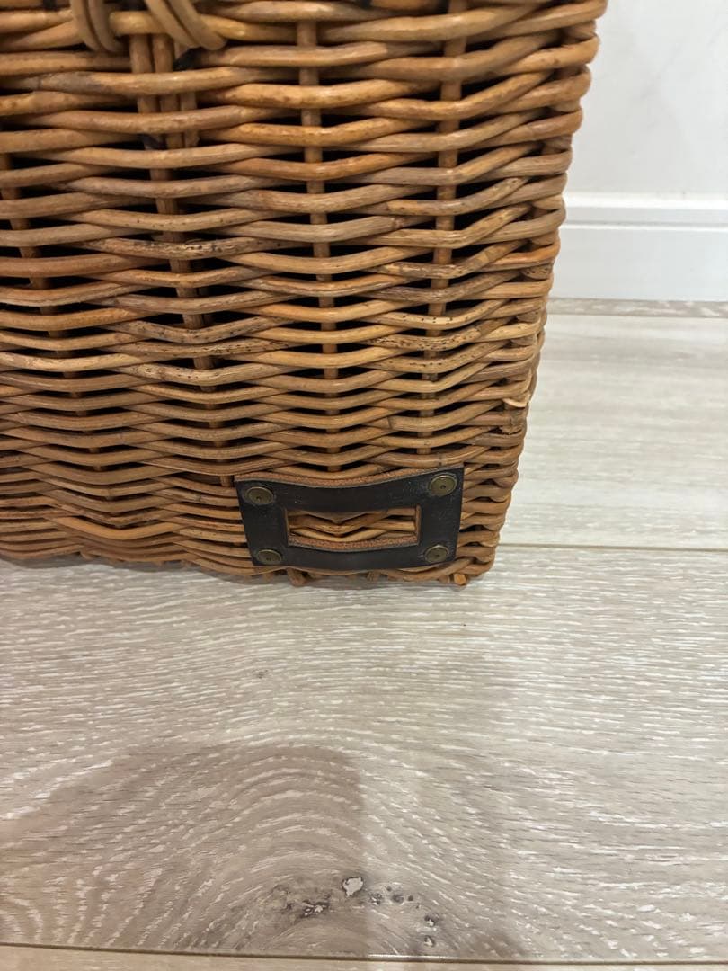 定番完売 エバゴス ebagos 横長カゴバック