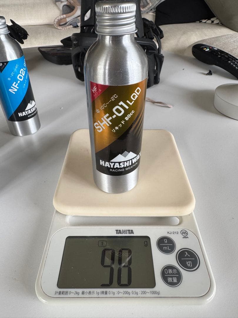 ハヤシワックス リキッドwax 5本セット(ハイシーズンから春先、パウダーまで)