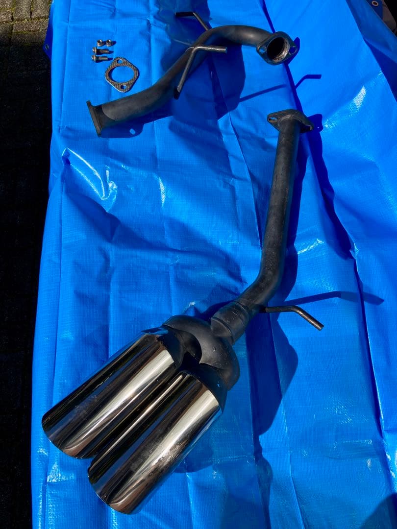 80 NOAH VOXY ESQUIE マフラー　競技用　ストレート　直管　爆音