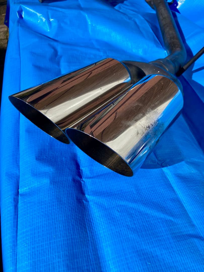 80 NOAH VOXY ESQUIE マフラー　競技用　ストレート　直管　爆音