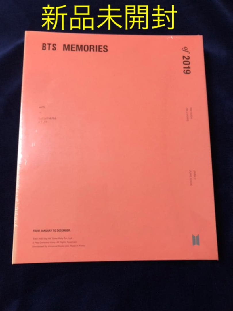 K-POP・アジア BTS MEMORIES 2019 DVD