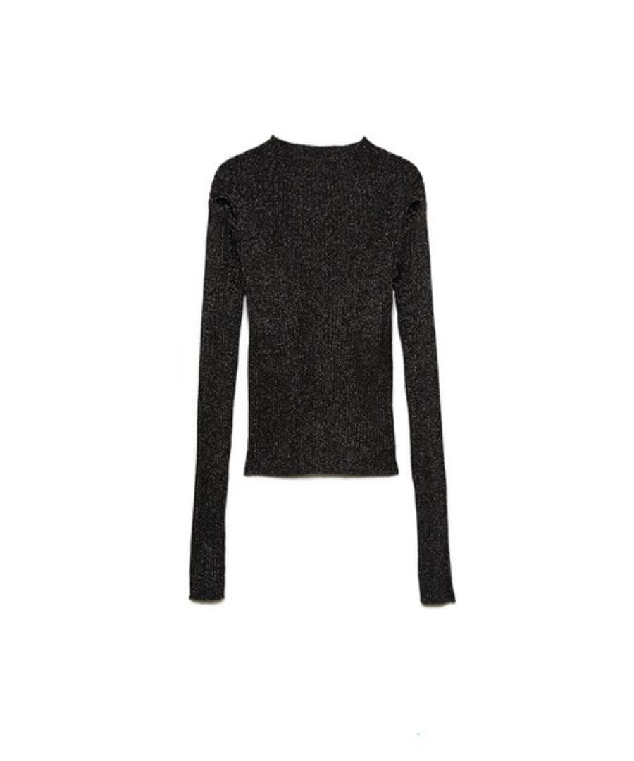 SORIN sheer lame rib top ウサギオンライン　ソリン