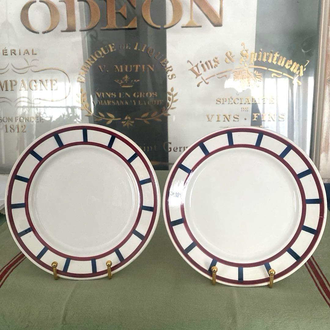 HBCM Béarn クレイユエモントロー バスク プレートセット