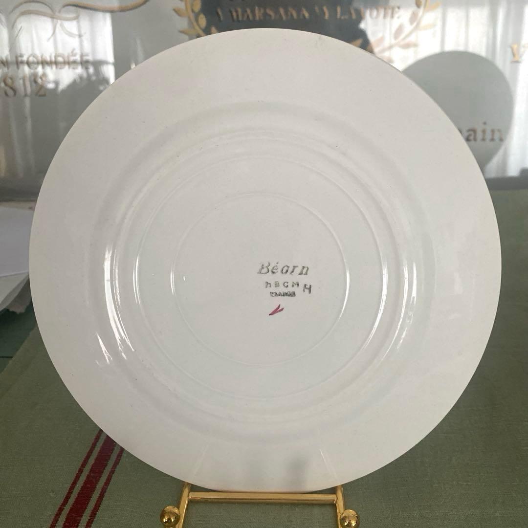 HBCM Béarn クレイユエモントロー バスク プレートセット