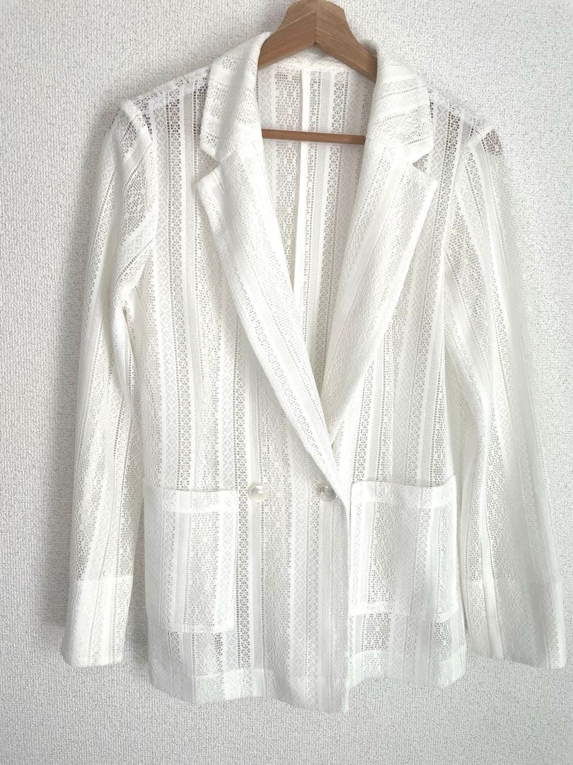 anuans レース ジャケット