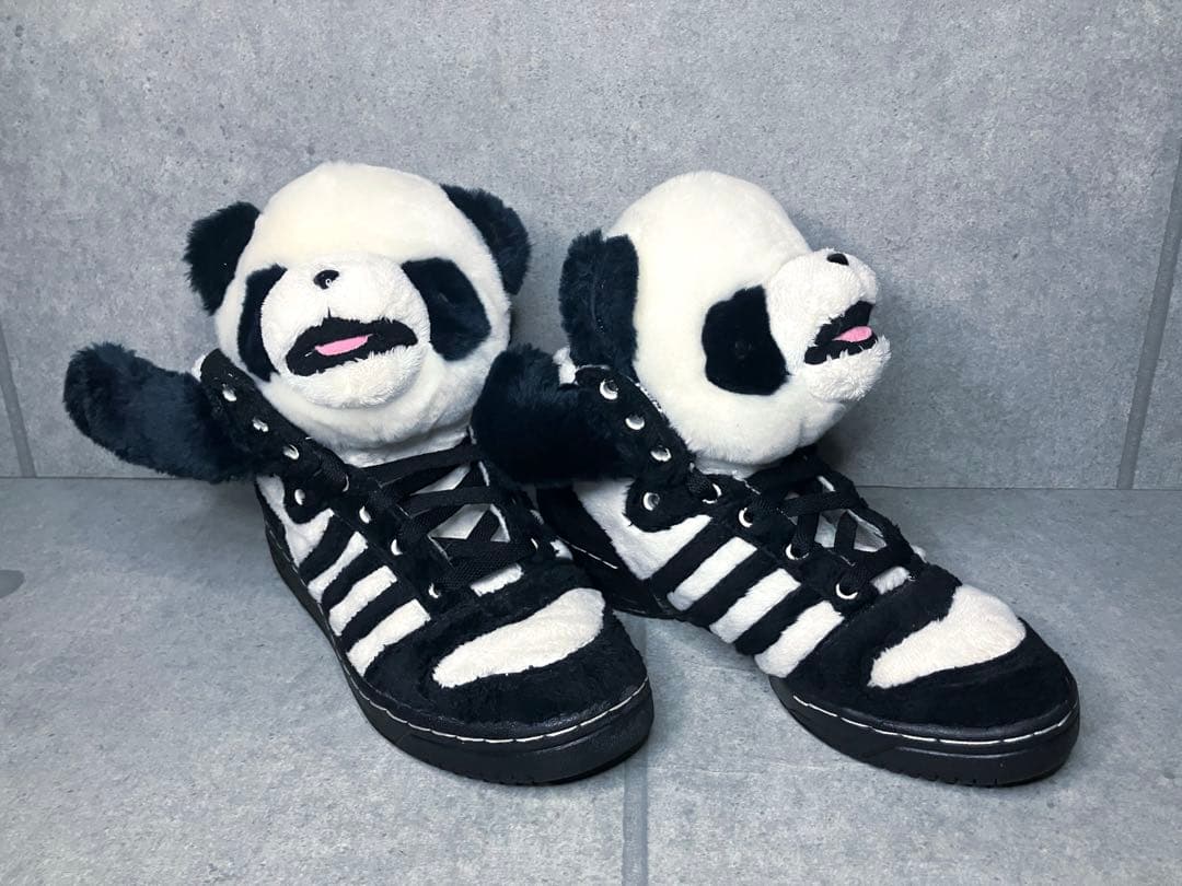アディダス adidas ジェレミースコット ハイカット　パンダ　panda