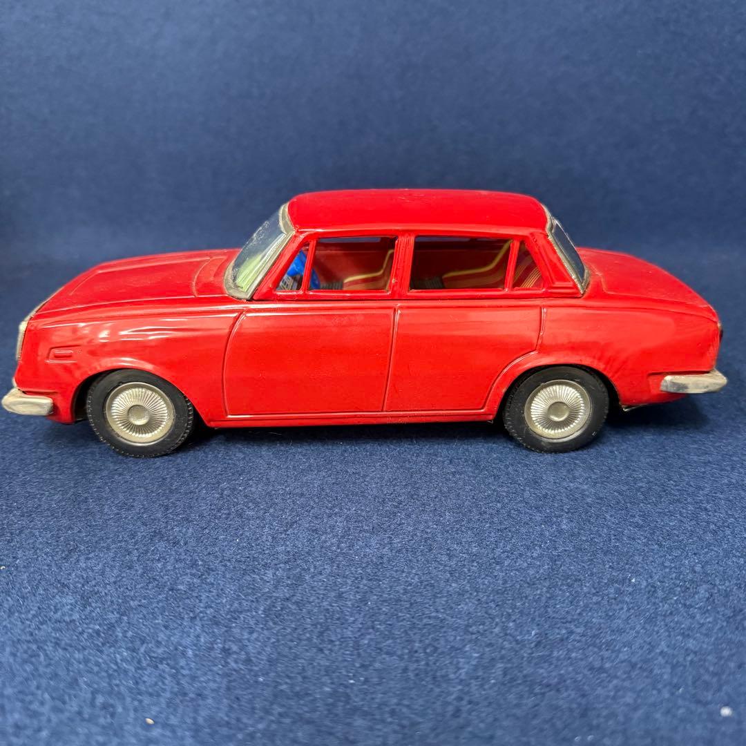 イチコー トヨペット コロナ デラックス ブリキ ミニカー フリクション 箱付き