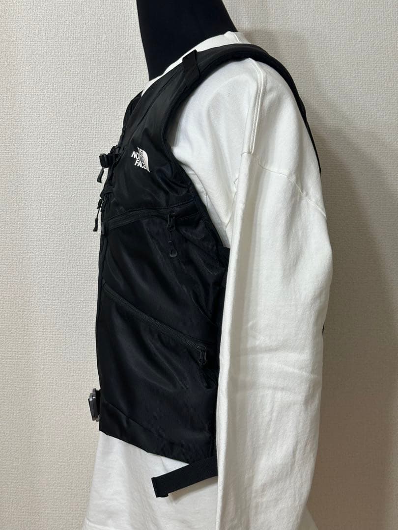 美品、ザ・ノースフェイス、パウダーガイドベスト、サイズ：SM（USAサイズ）