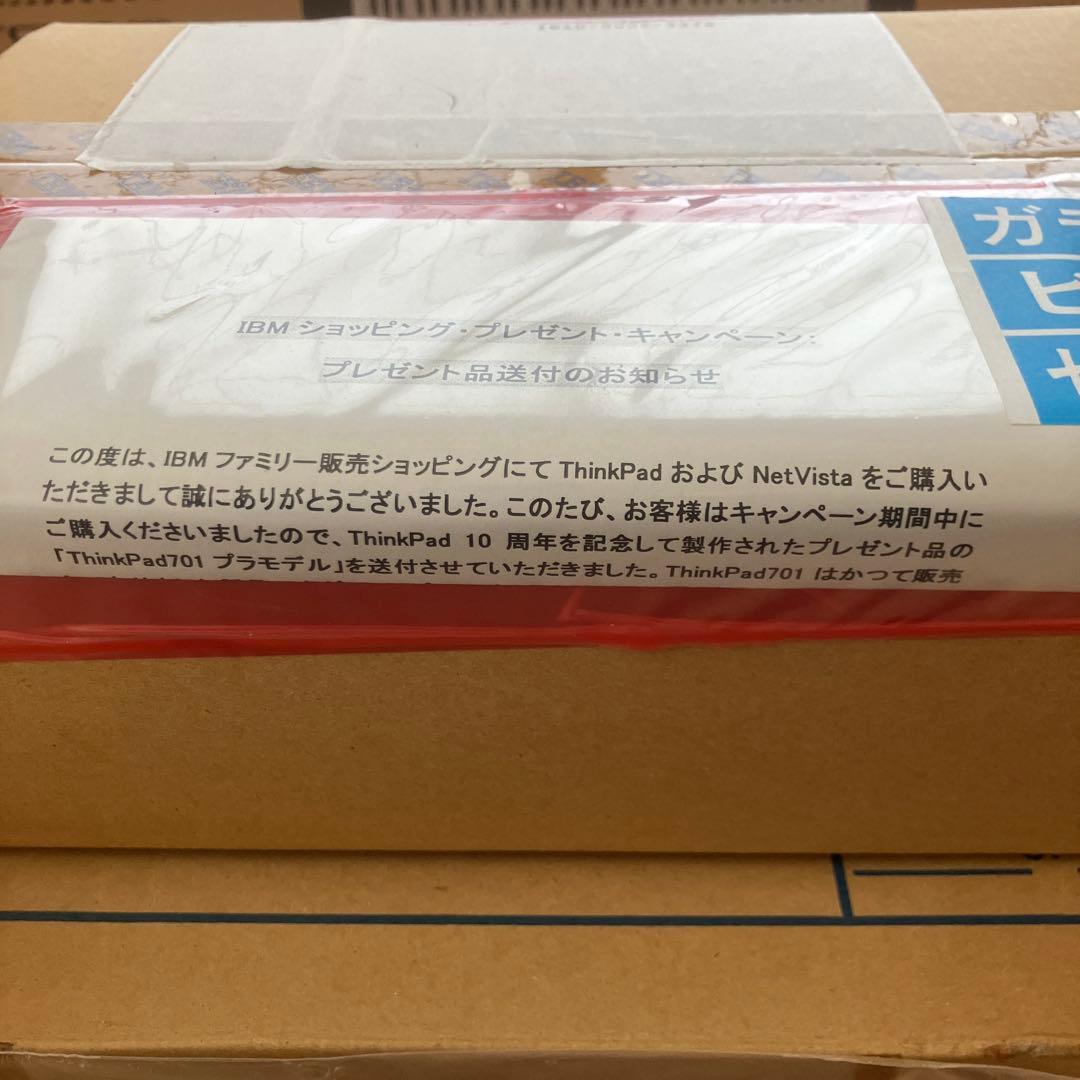 【新品未開封】IBM ThinkPad 701C 模型