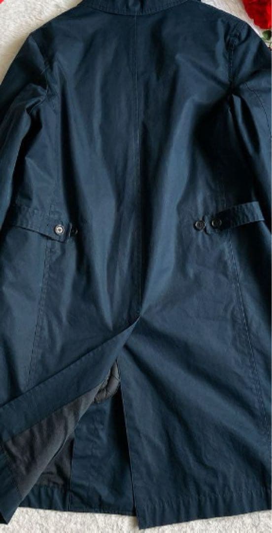 MHL マーガレットハウエル ダウンライナー付き ステンカラーコート Aライン