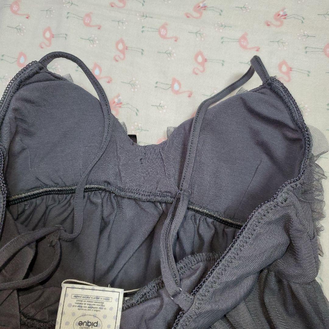 新品タグ付 ジェラートピケ gelato pique フリルキャミソールレギンス