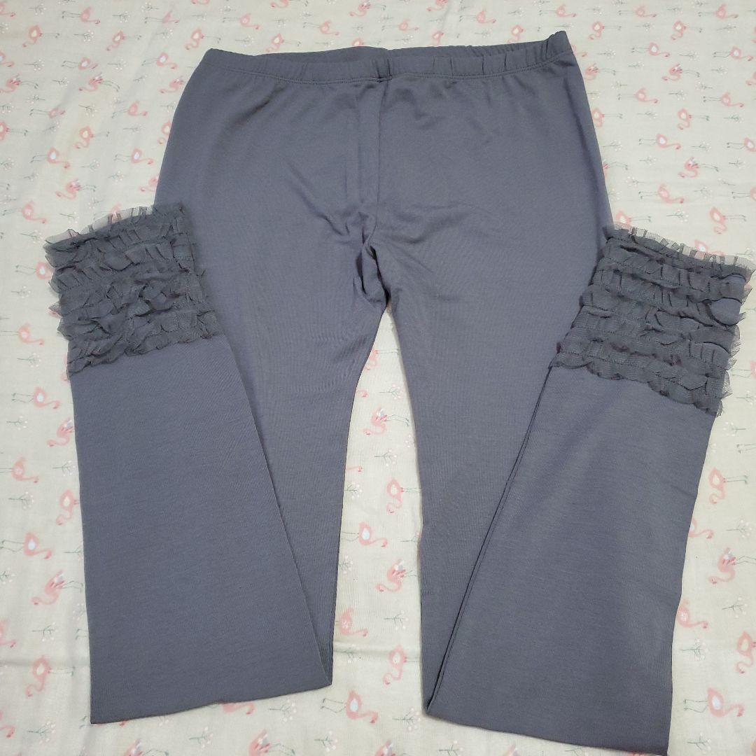 新品タグ付 ジェラートピケ gelato pique フリルキャミソールレギンス