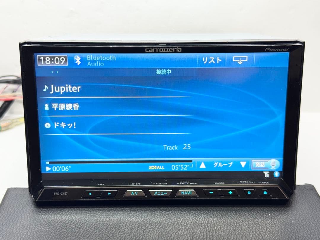 タッチパネル新品 AVIC-ZH07 新品ファン 2011年地図 カロッツェリア