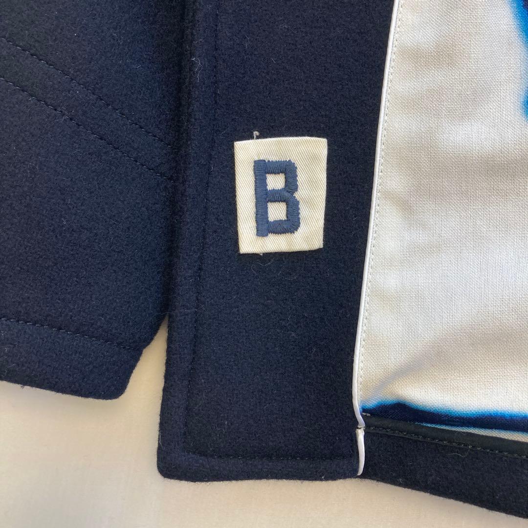 ハリウッドランチマーケット Pコート 美品 ピーコート ハリラン ブルーブルー