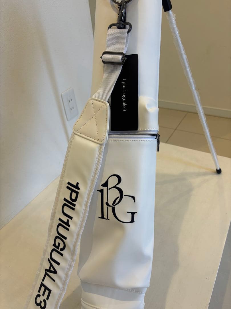 1PUTUGUALE3 ミニキャディバッグ　スタンド式　ホワイト