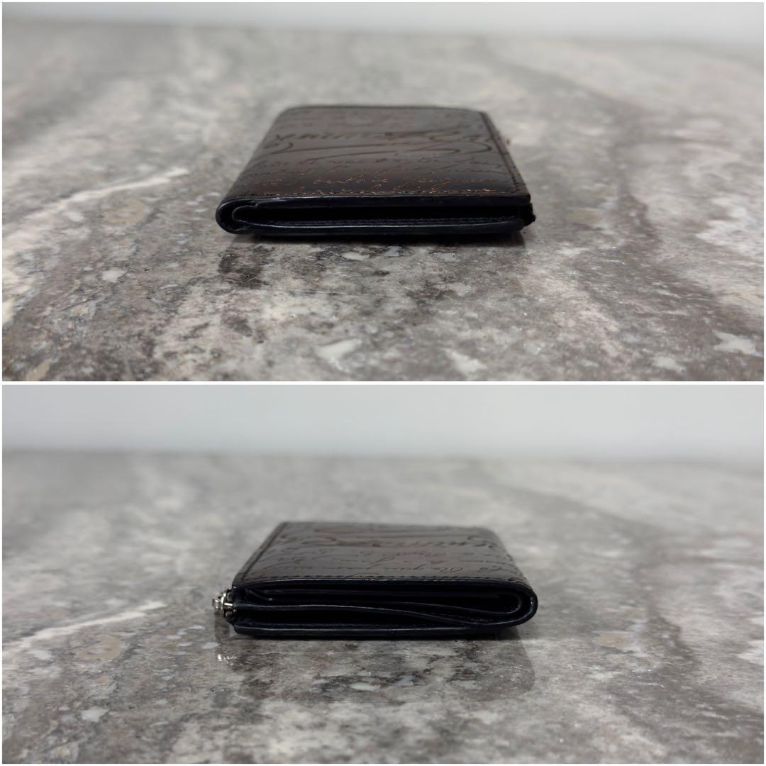 限定 定価13.6万円 ベルルッティ ペリプル スクリットレザーミニ財布