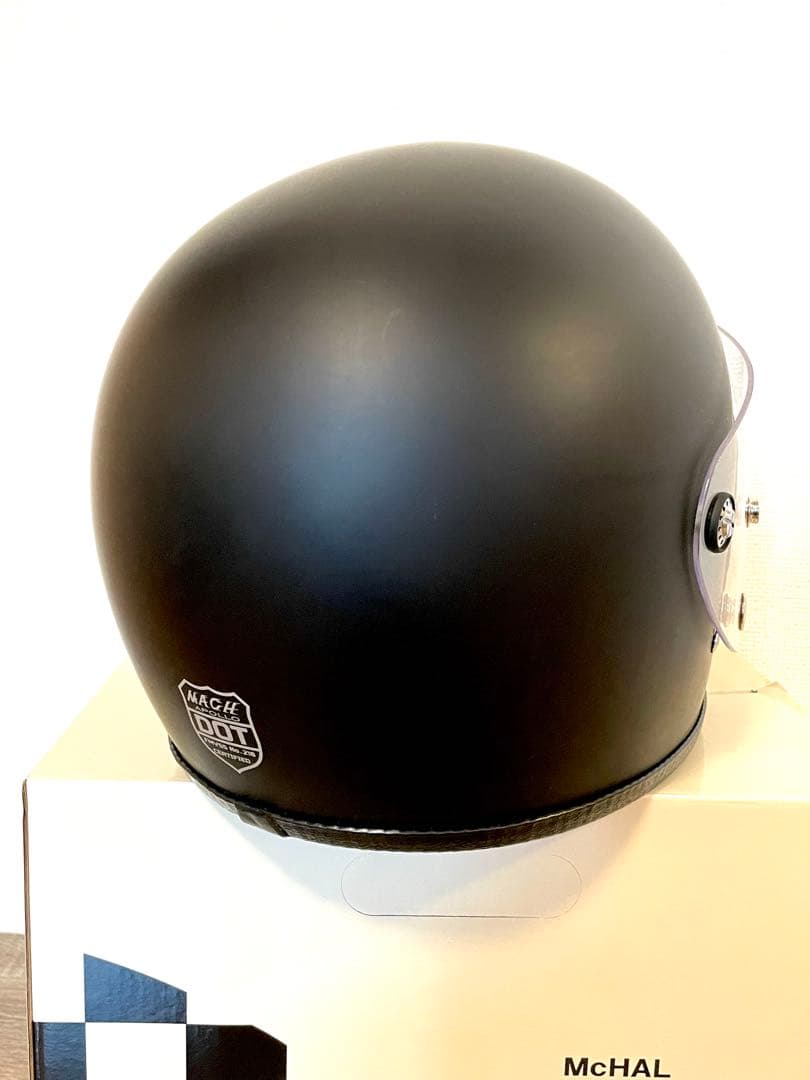 McHAL APOLLO マットブラック Lサイズ