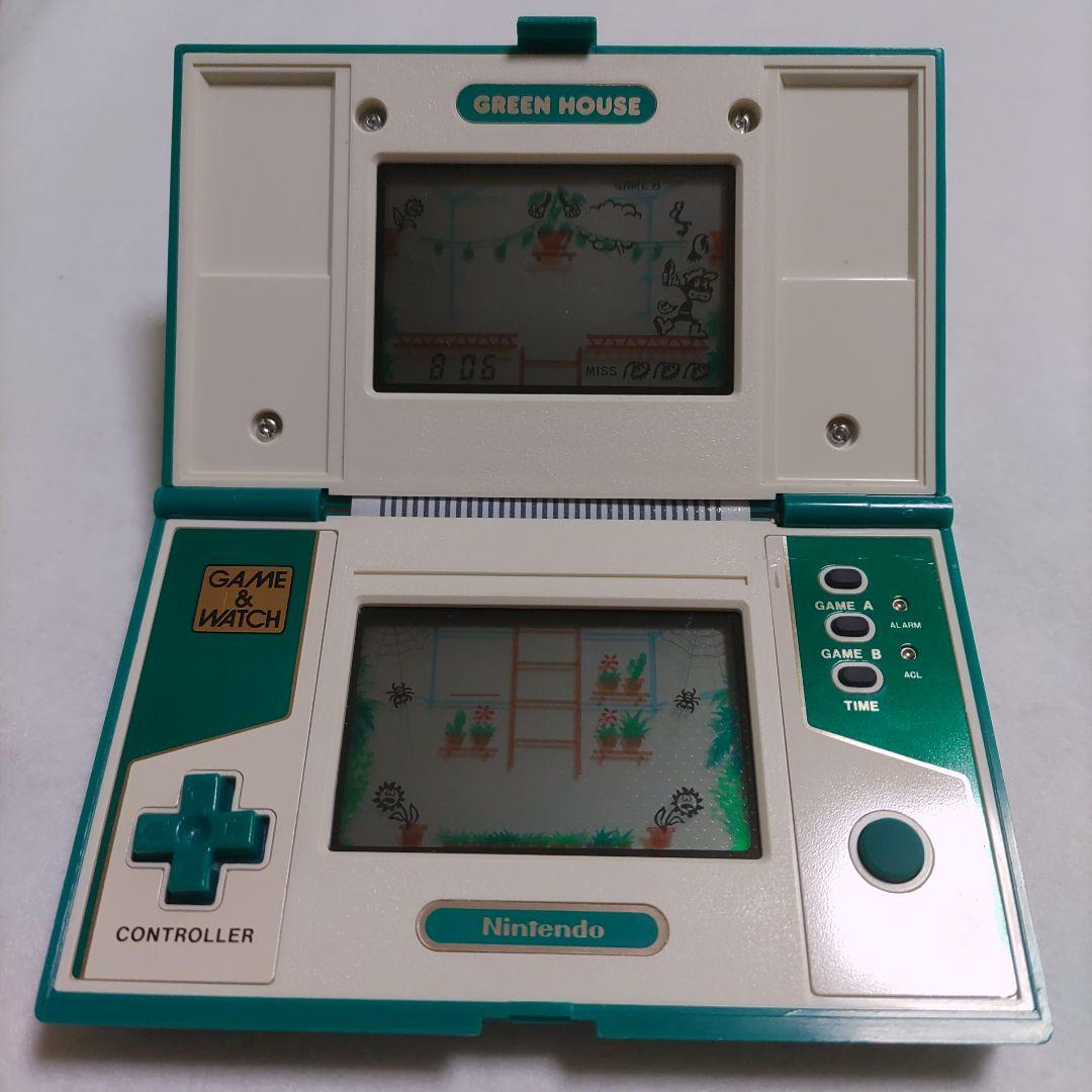 ゲーム＆ウオッチ マルチスクリーン　グリーンハウス