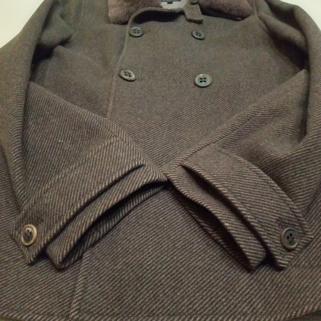 A.P.C. ダークブラウン ウールコート
