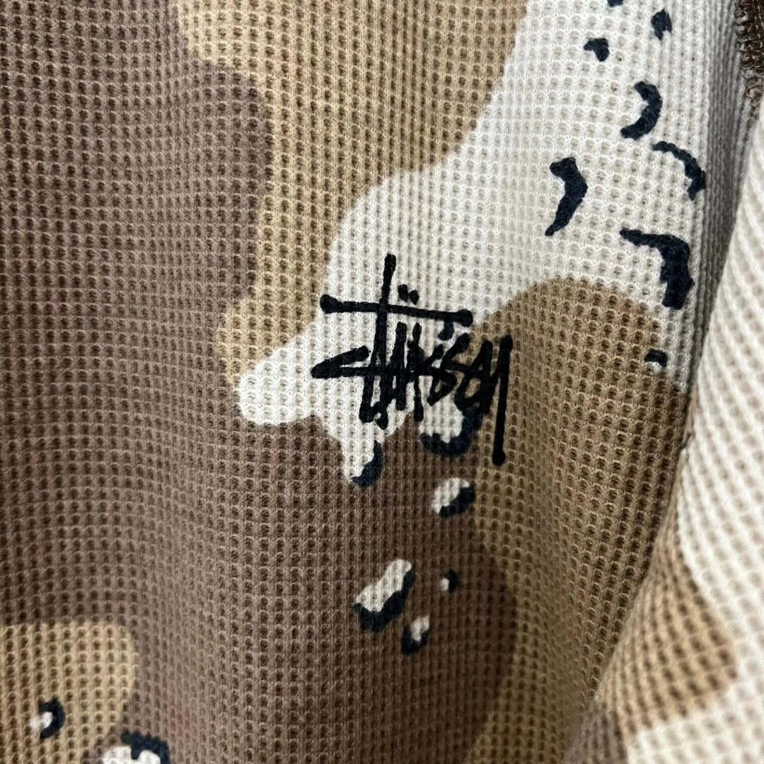 STUSSY BASIC THERMAL DESERT CAMO サーマル L