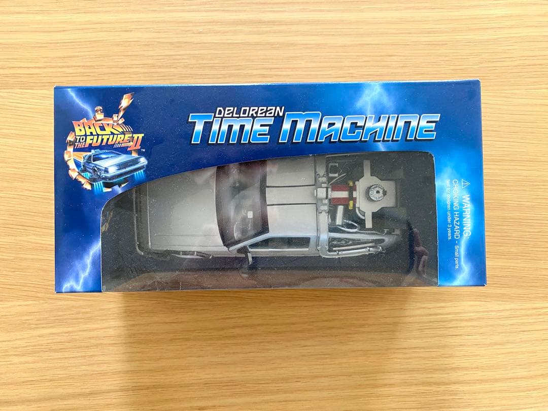 【3台セット・未開封】WELLY 1/24 デロリアン BTTF パート123