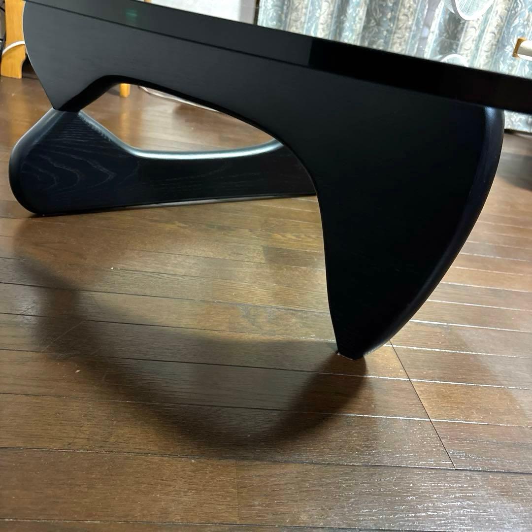 【美品】※直接お渡しのみ イサムノグチ コーヒーテーブル ガラステーブル