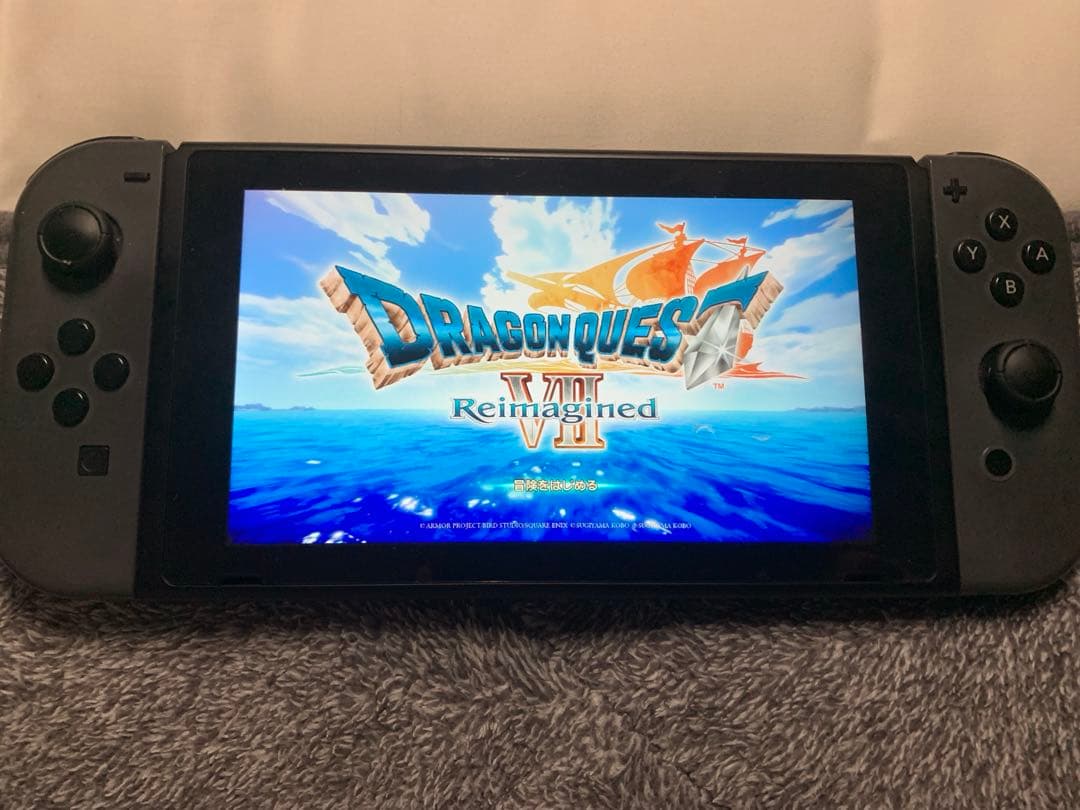 ニンテンドーswitch ドラゴンクエスト7セット 箱、周辺機器あり