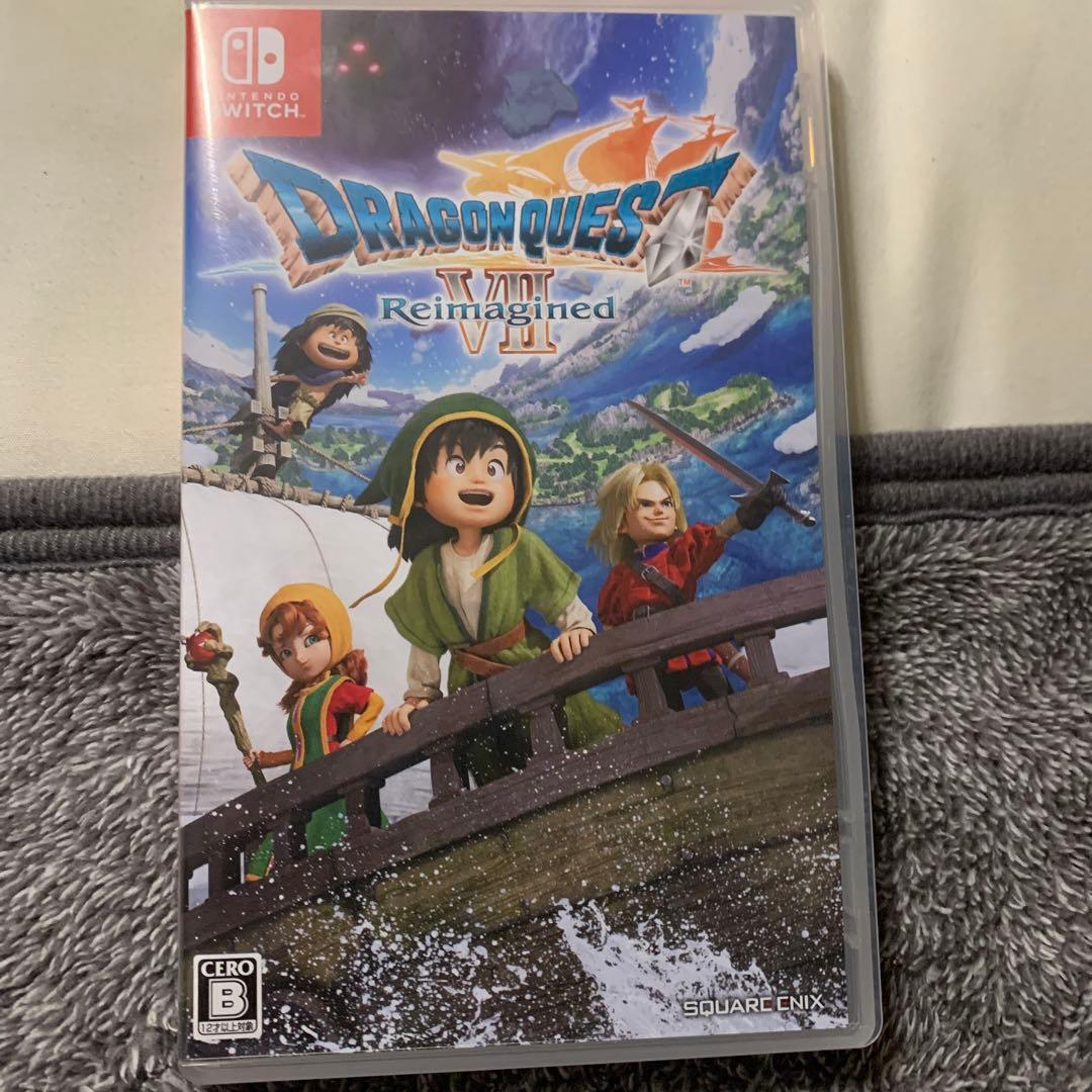 ニンテンドーswitch ドラゴンクエスト7セット 箱、周辺機器あり