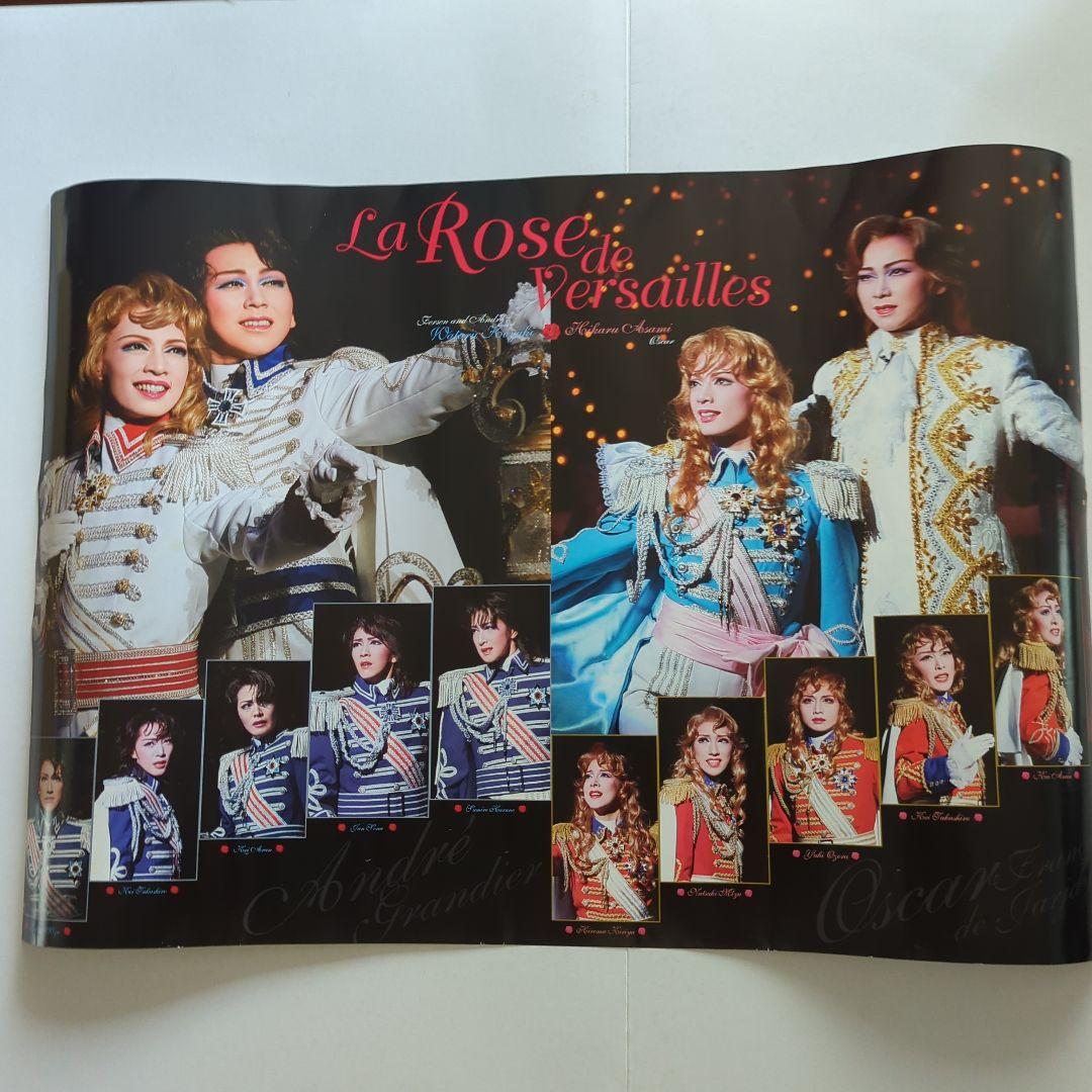 タカラヅカMOOK ベルサイユのバラ特集本 Ⅰ、Ⅱとポスター、DVDのセット