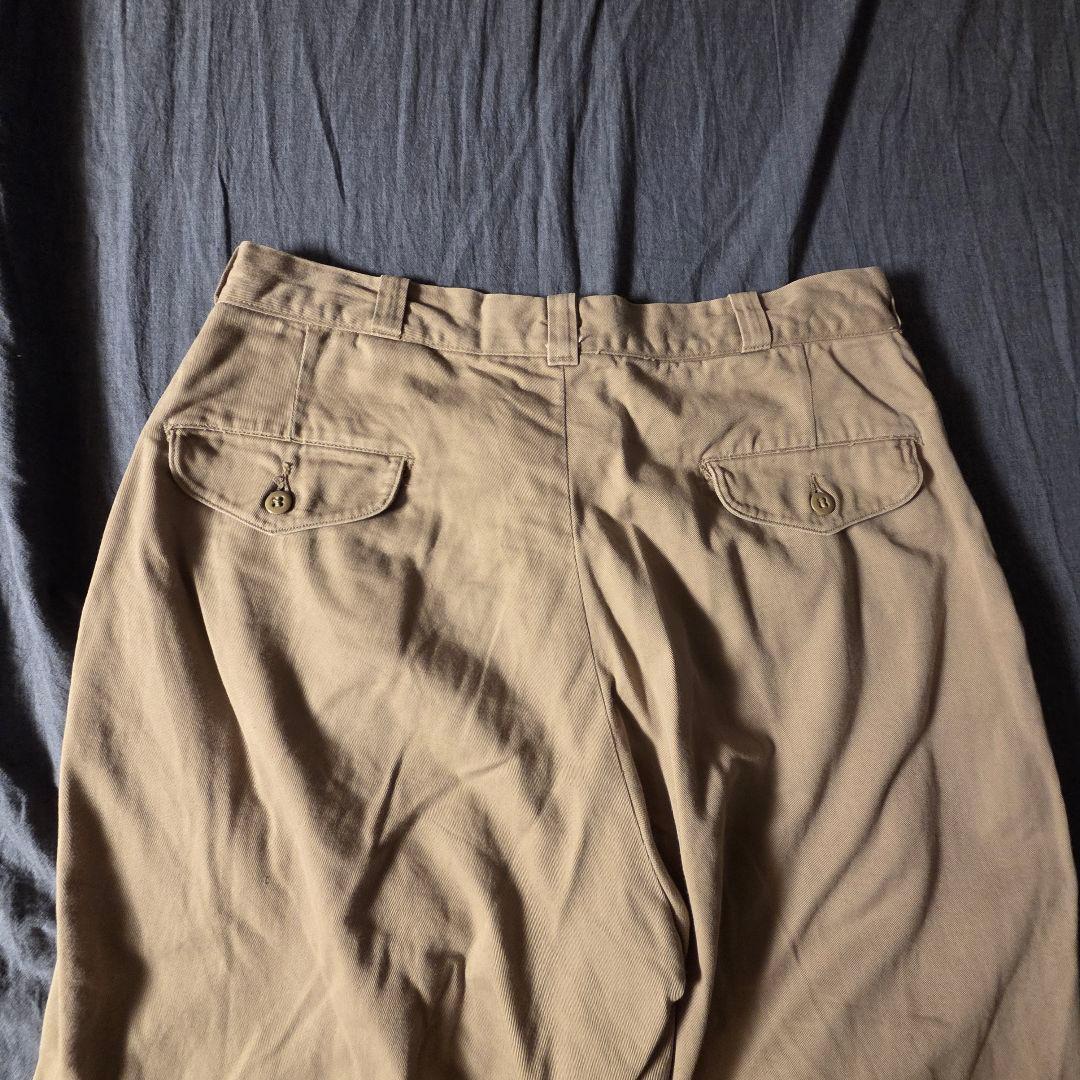 も*り様 60s usmc chino trousers 良サイズ34×31　r