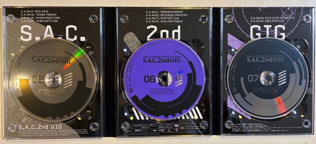 アニメ攻殻機動隊 S.A.C. 2nd GIG DVD-BOX[初回限定生産]