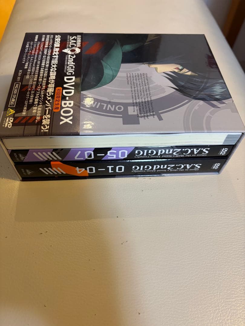 アニメ攻殻機動隊 S.A.C. 2nd GIG DVD-BOX[初回限定生産]