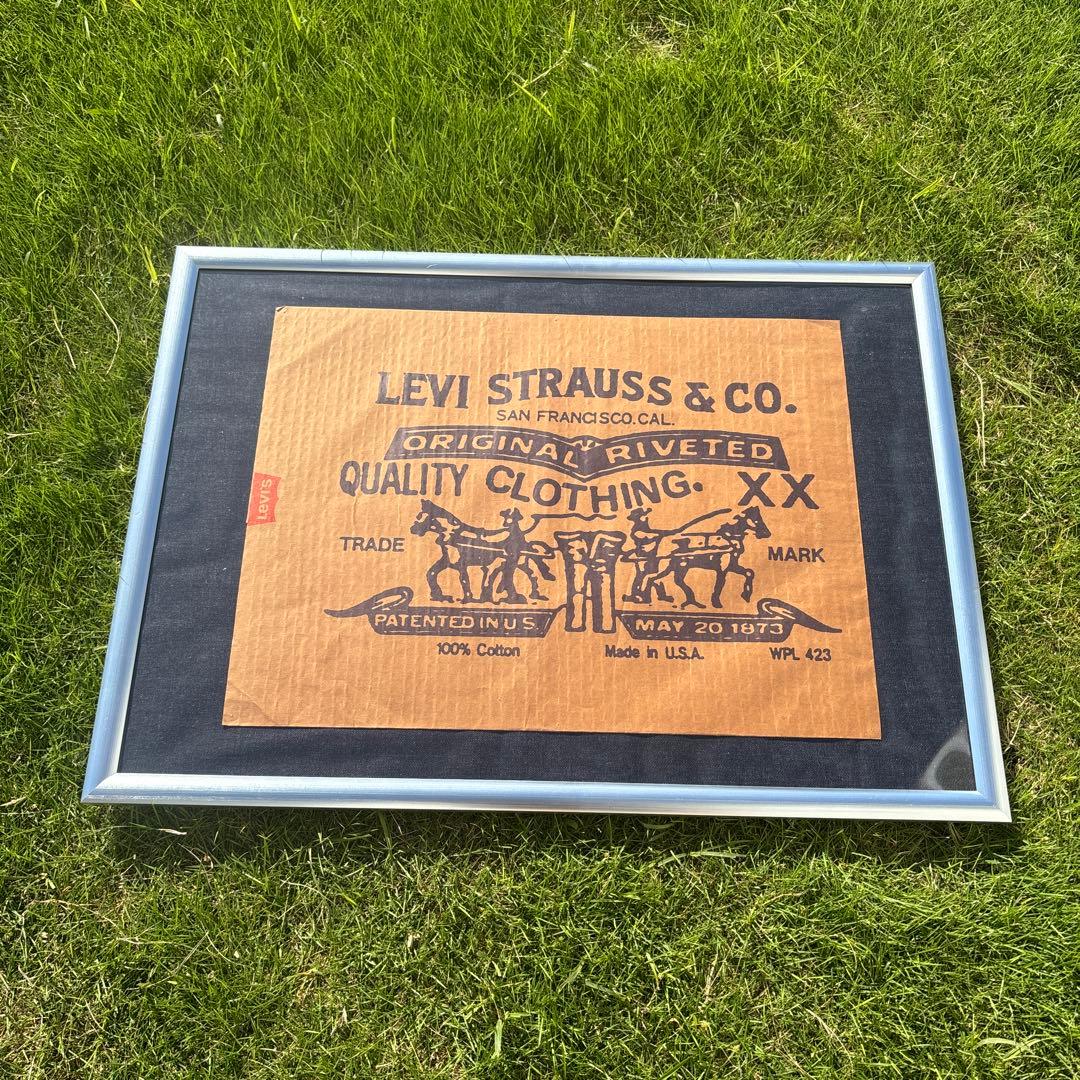 Levi’s 80-90s advertising poster
