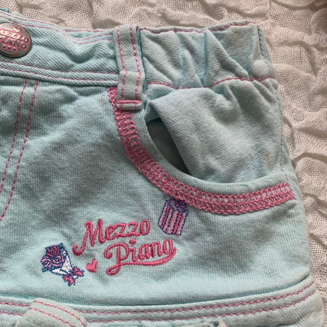 日*1様 メゾピアノ　ミミポポちゃん　プリーツスカート