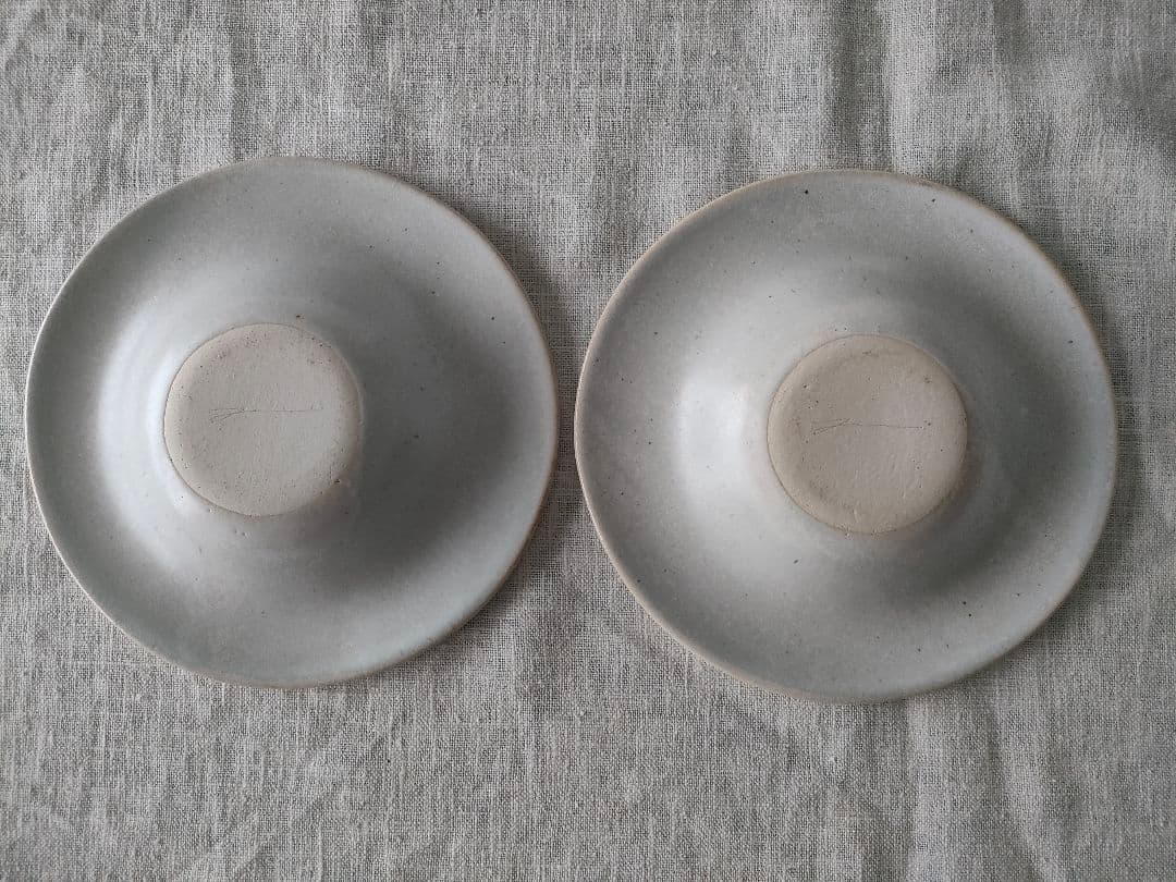 京都の入江佑子さん作「flat bowl」　皿2枚セット